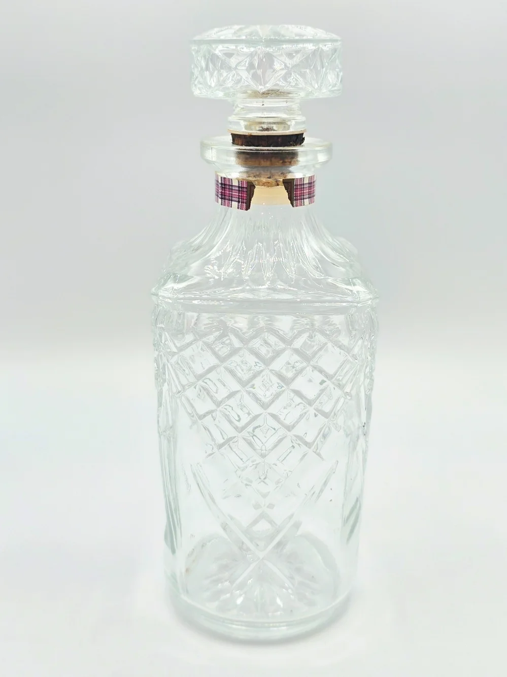 Vintage Drambuie Glass Decanter with Stopper - Clear